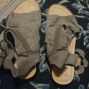 Blowfish Gray sandals